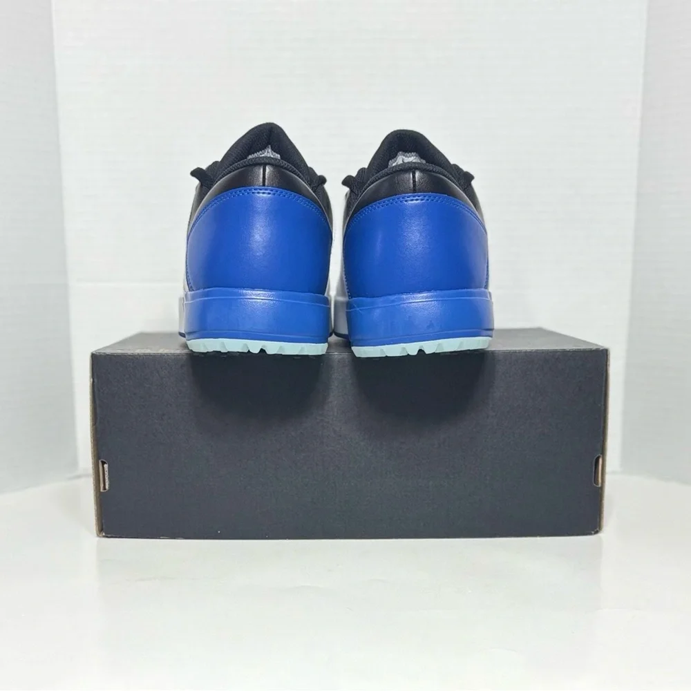 Jordan Golf Shoes Nu Retro 1 Low Golf Spikes White blue black sneaker FZ4153-004